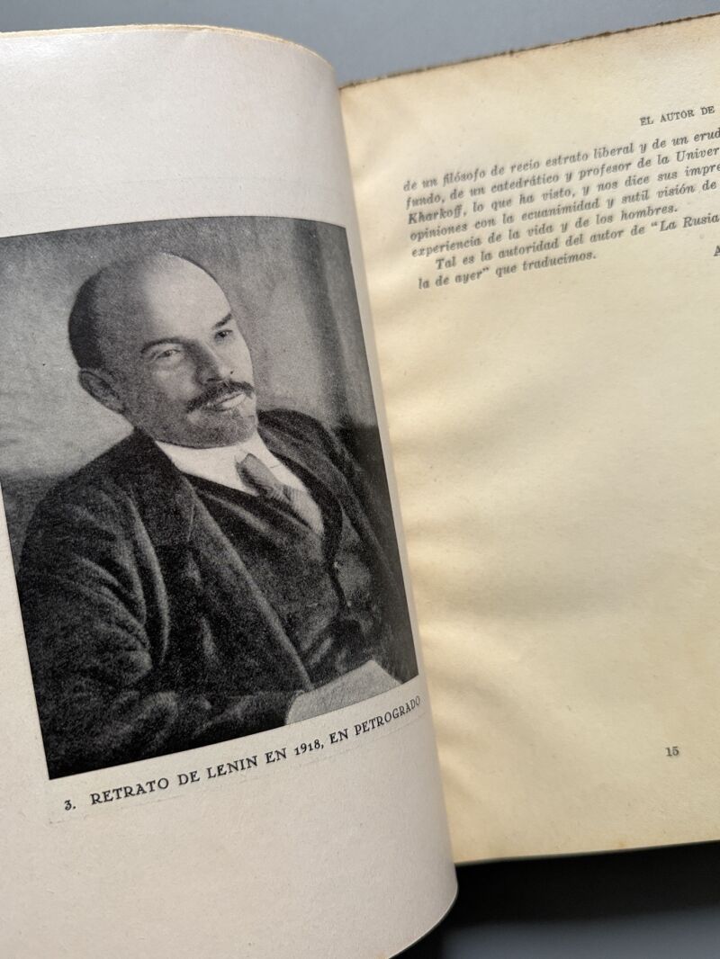 La Rusia de ayer y la de hoy, E. J. Dillon - Editorial Juventud, 1931