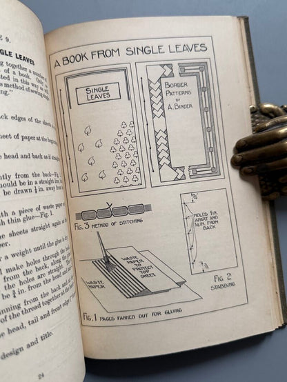 Bookbinding for begginers, J. Kay - Cassell and Company Limited, 1930