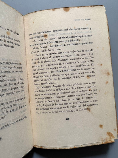 Vicio, no, amor!!!, José Oliver Bauzá - Antonio López Librero, 1921
