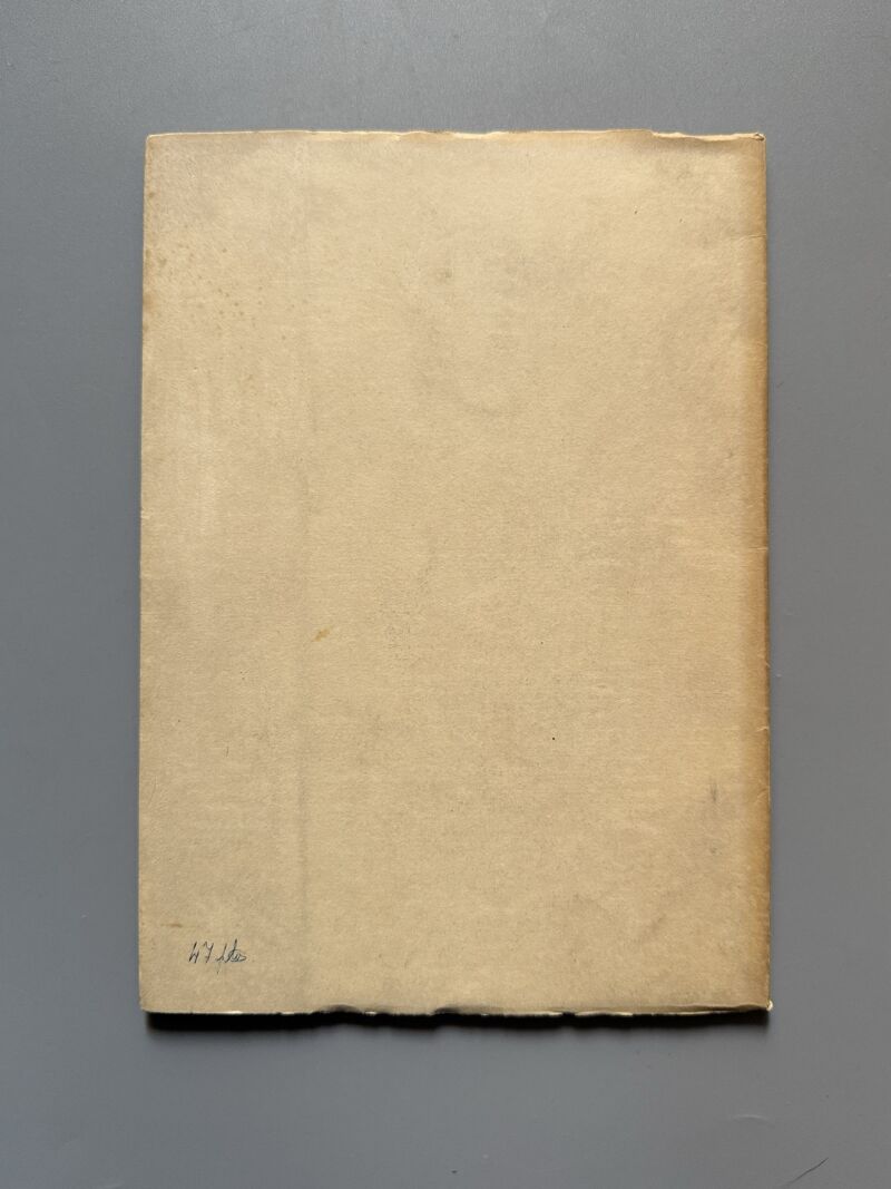 Los brazos en estela, Cristina Lacasa (firmado - primera edición) - Artis Estudios Gráficos, 1958