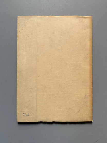 Los brazos en estela, Cristina Lacasa (firmado - primera edición) - Artis Estudios Gráficos, 1958