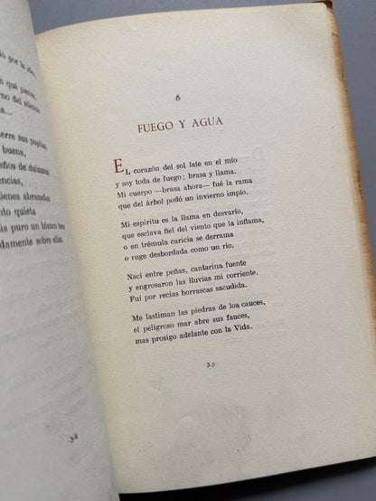 La voz oculta, Cristina Lacasa (firmado - 1ª edición) - la Editora Leridana, 1953