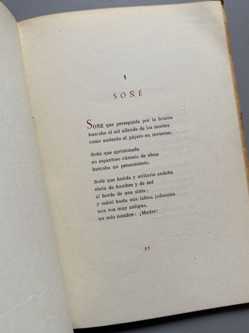 La voz oculta, Cristina Lacasa (firmado - 1ª edición) - la Editora Leridana, 1953