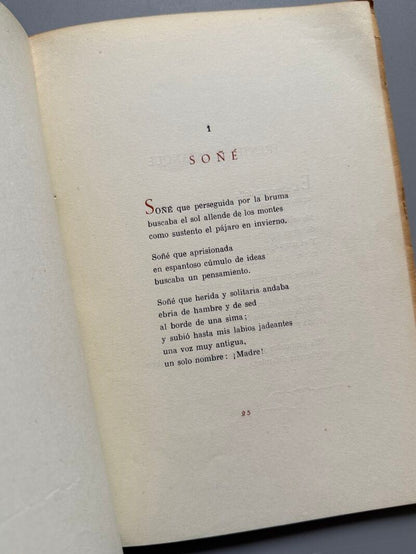 La voz oculta, Cristina Lacasa (firmado - 1ª edición) - la Editora Leridana, 1953