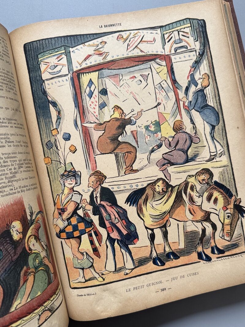 La Baïonnette. 45 números - L'Edition Français Illustrée, 1917-1918