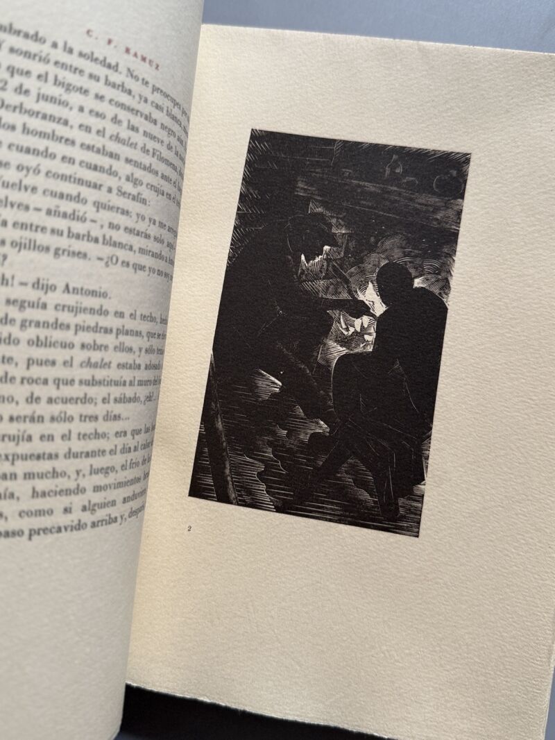 Derboranza, C. F. Ramuz (numerado, VI de X) - Editorial Juventud, 1947