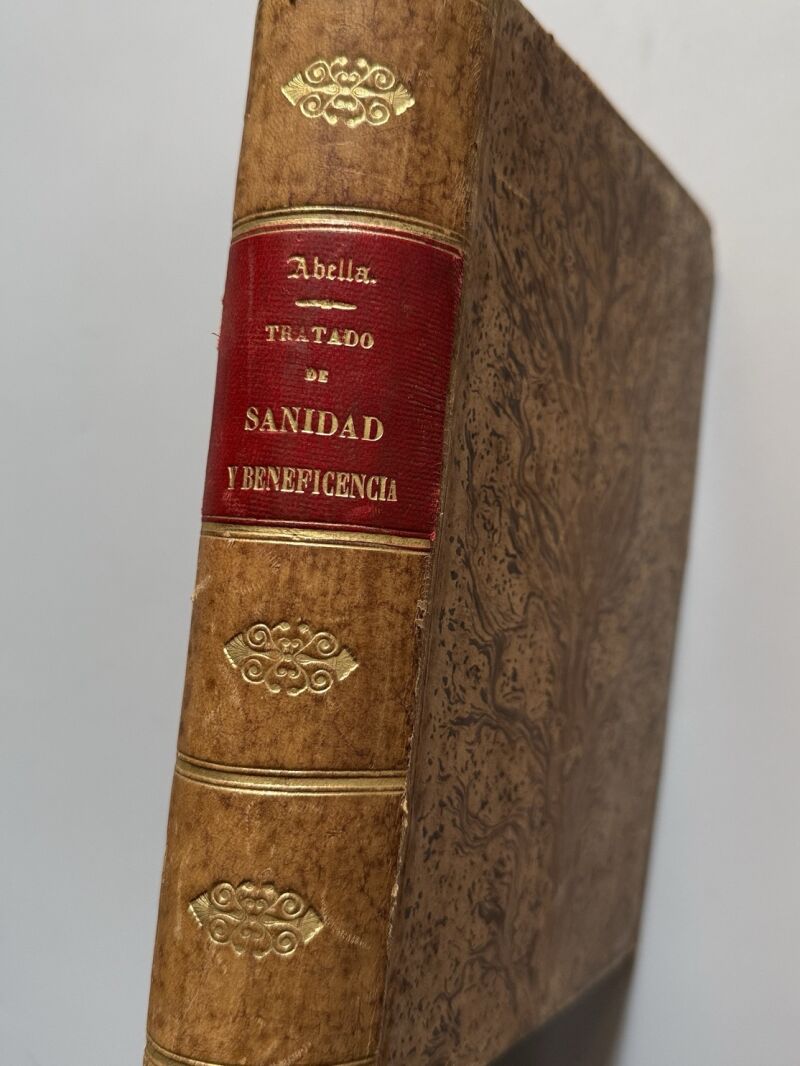 Tratado de sanidad y beneficencia, Fermín Abella - Imprenta de E. de la Riva, 1885