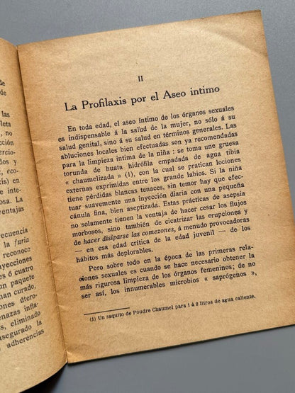 Higiene y medicina usuales, la Poudre chaumel - Paris, 1931