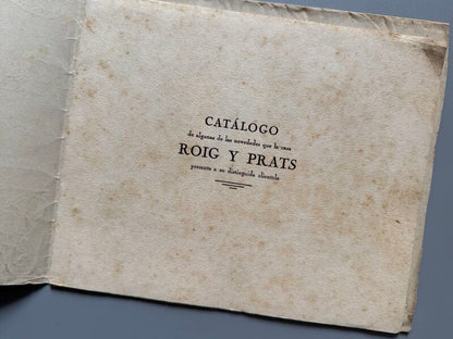 Catálogo Gran Peletería Roig y Prats 1919-1920, Peletería Roig y Prats - Seix & Barral, 1919