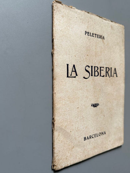 Catálogo Peletería la Siberia 1920-1921 - Talleres Gráficos de Antonio J. Rovira, 1920