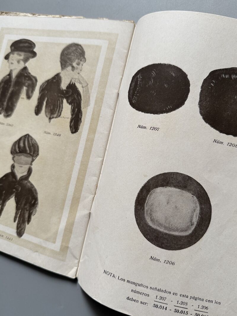 Catálogo Peletería la Siberia 1920-1921 - Talleres Gráficos de Antonio J. Rovira, 1920