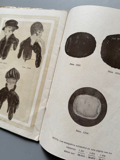 Catálogo Peletería la Siberia 1920-1921 - Talleres Gráficos de Antonio J. Rovira, 1920