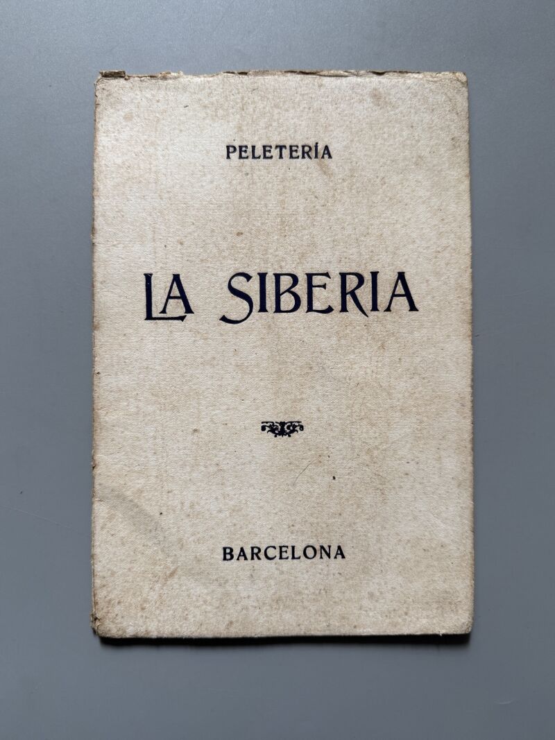 Catálogo Peletería la Siberia 1920-1921 - Talleres Gráficos de Antonio J. Rovira, 1920