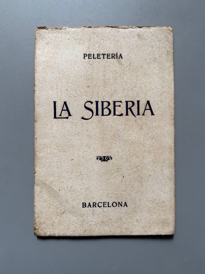 Catálogo Peletería la Siberia 1920-1921 - Talleres Gráficos de Antonio J. Rovira, 1920