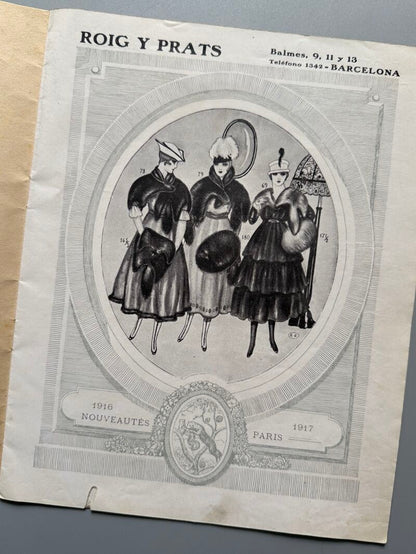 Catálogo Peletería Roig y Prats 1916-1917 - Seix & Barral, 1916