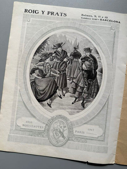 Catálogo Peletería Roig y Prats 1916-1917 - Seix & Barral, 1916