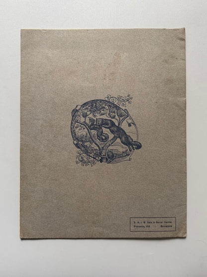 Catálogo Peletería Roig y Prats 1916-1917 - Seix & Barral, 1916