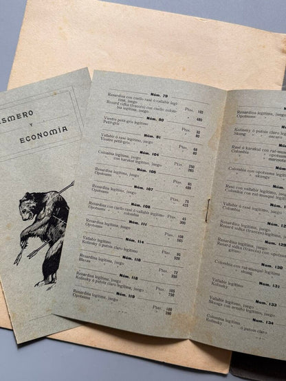 Catálogo Peletería Roig y Prats 1916-1917 - Seix & Barral, 1916