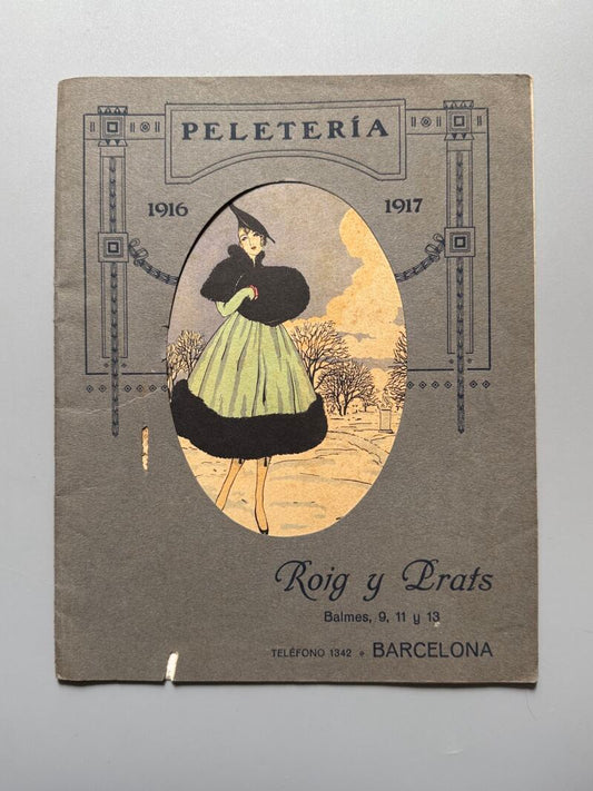 Catálogo Peletería Roig y Prats 1916-1917 - Seix & Barral, 1916