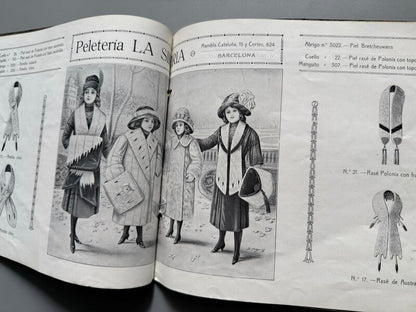 Catálogo Peletería la Siberia 1913-1914 - Imprenta Vda. F. Vidal, 1913