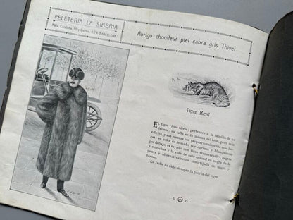 Catálogo Peletería la Siberia 1913-1914 - Imprenta Vda. F. Vidal, 1913