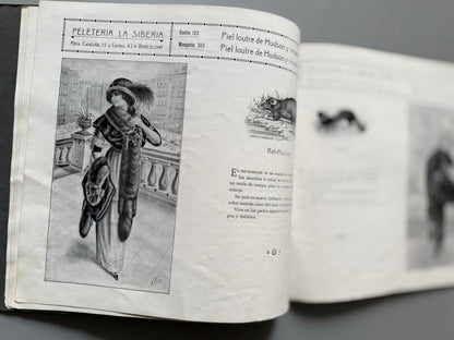 Catálogo Peletería la Siberia 1913-1914 - Imprenta Vda. F. Vidal, 1913