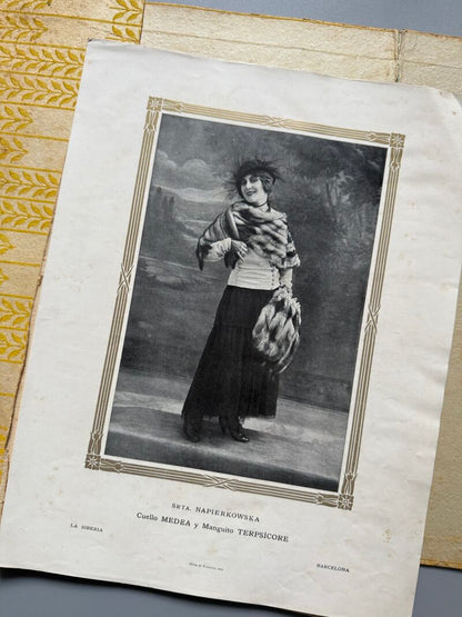 Catálogo Peletería la Siberia 1915-1916. Carpeta - Barcelona, 1915