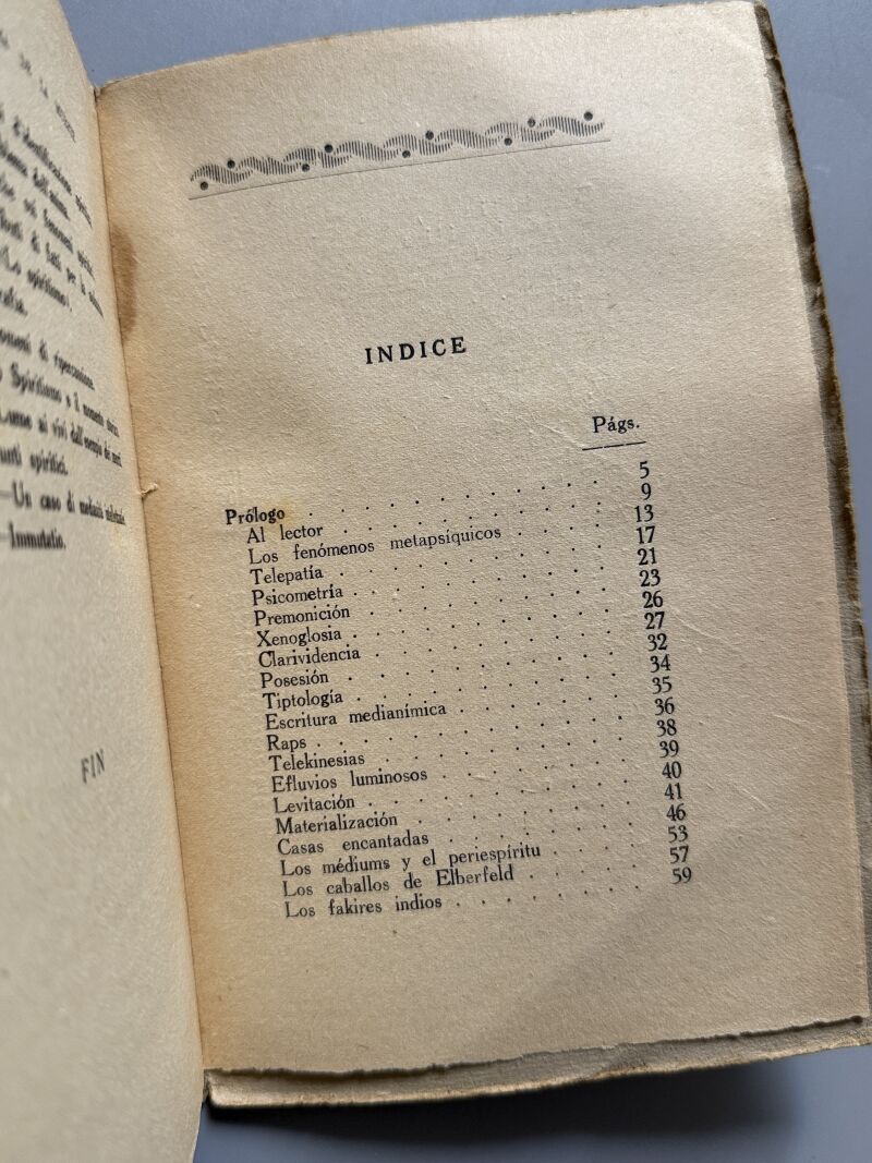 El problema de la muerte, Doctor Dariel - Editorial B. Bauza, 1925