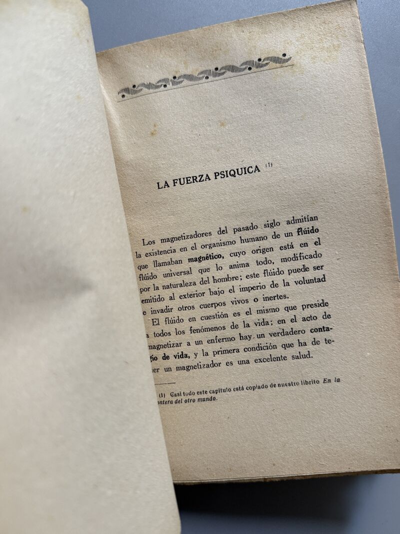 El problema de la muerte, Doctor Dariel - Editorial B. Bauza, 1925
