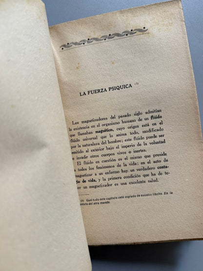 El problema de la muerte, Doctor Dariel - Editorial B. Bauza, 1925