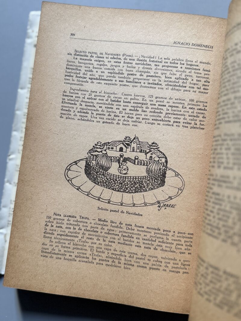 La nueva cocina elegante española, Ignacio Domenech - Quintilla y Cardona, 1959