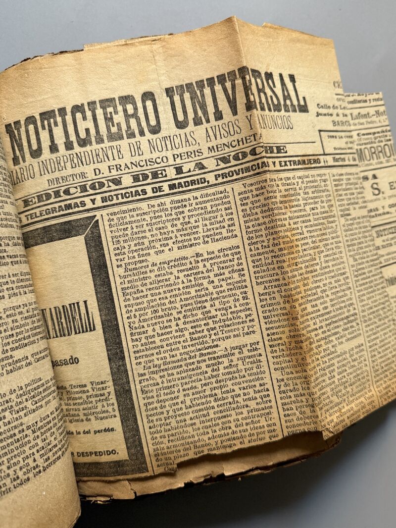 Recopilación de noticias sobre huelgas de obreros de 1902 - Enero, febrero y marzo de 1902