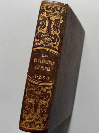 Las catacumbas de Paris, Elias Bethet - Imprenta del Diario de la Marina, la Habana, 1857
