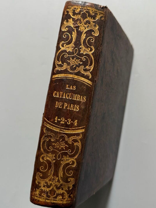 Las catacumbas de Paris, Elias Bethet - Imprenta del Diario de la Marina, la Habana, 1857