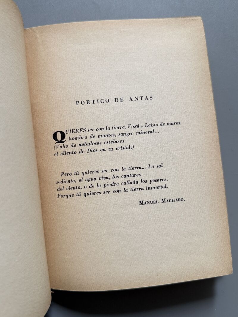 El toro, la muerte y el agua, Agustin de Foxá (1ª edición) - Madrid, 1936