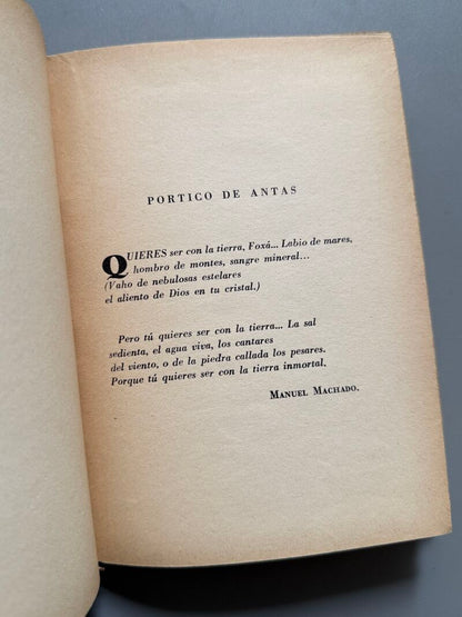 El toro, la muerte y el agua, Agustin de Foxá (1ª edición) - Madrid, 1936