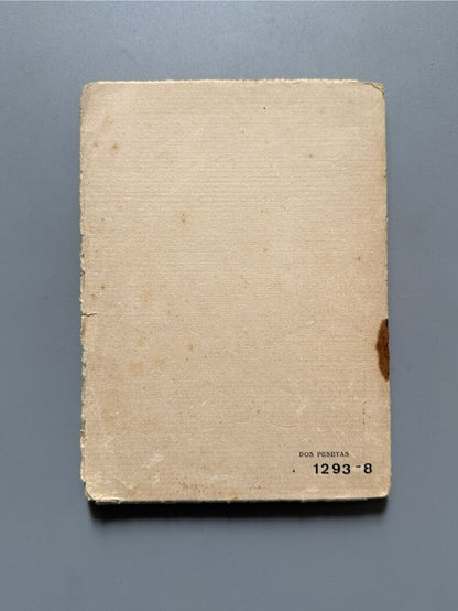 Toros y pan. Romances toreros, Rafael Duyos (firmado) - Levante, 1931