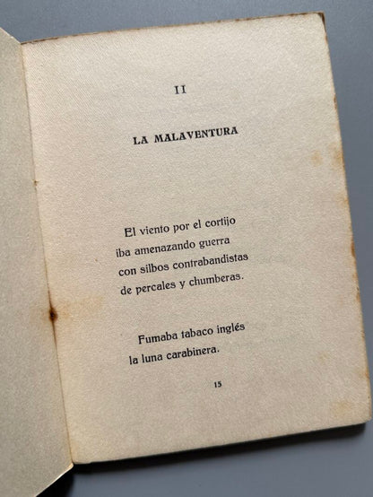 Toros y pan. Romances toreros, Rafael Duyos (firmado) - Levante, 1931