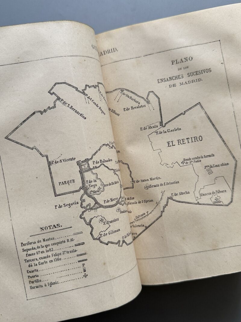 Guía de Madrid, manual del madrileño y del forastero, A. Fernández de los Rios - Madrid, 1876