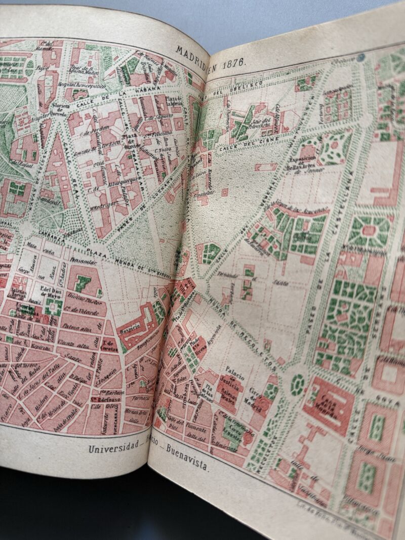 Guía de Madrid, manual del madrileño y del forastero, A. Fernández de los Rios - Madrid, 1876