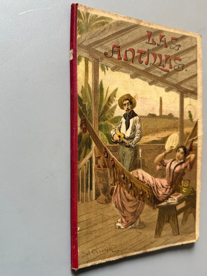 Las Antillas, Antonio Cortón - Antonio J. Bastino editor, 1898