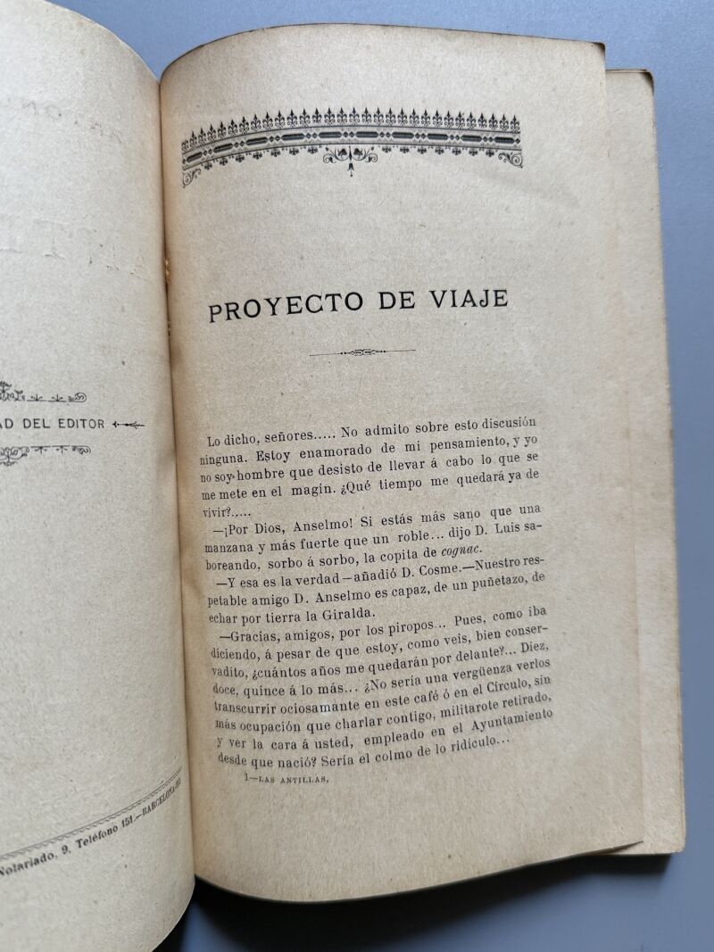 Las Antillas, Antonio Cortón - Antonio J. Bastino editor, 1898