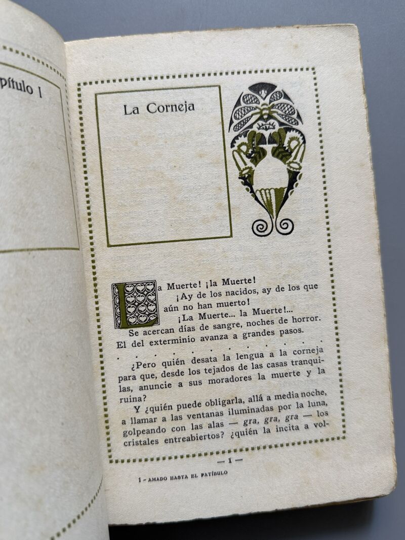 Amado hasta el patíbulo, Mauricio Jokai - Editorial Ibérica, ca. 1920
