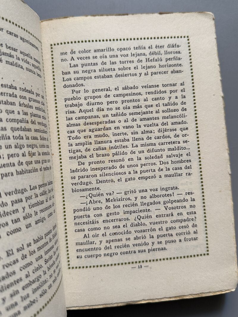 Amado hasta el patíbulo, Mauricio Jokai - Editorial Ibérica, ca. 1920