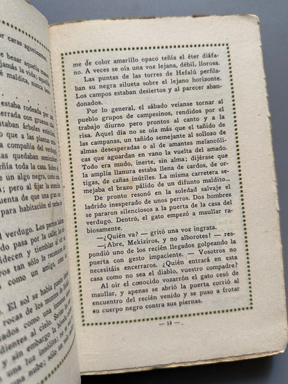 Amado hasta el patíbulo, Mauricio Jokai - Editorial Ibérica, ca. 1920
