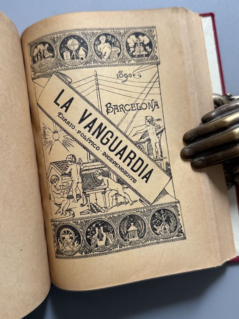 Notas y dibujos. Estudio de la Exposición de Paris, J. L. Pellicer - la Vanguardia, 1891