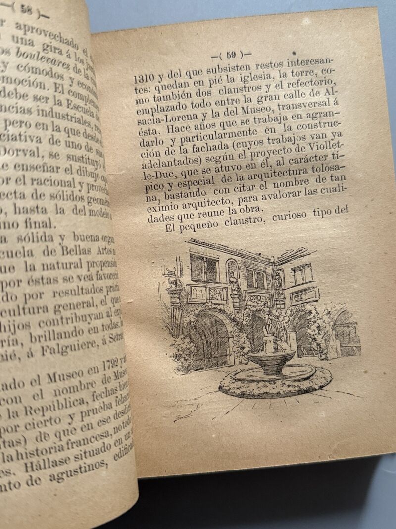 Notas y dibujos. Estudio de la Exposición de Paris, J. L. Pellicer - la Vanguardia, 1891