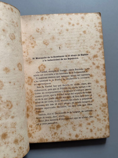 Política al alcance de todos, Pedro Pidal - Imp. de Ramona Velasco, 1919
