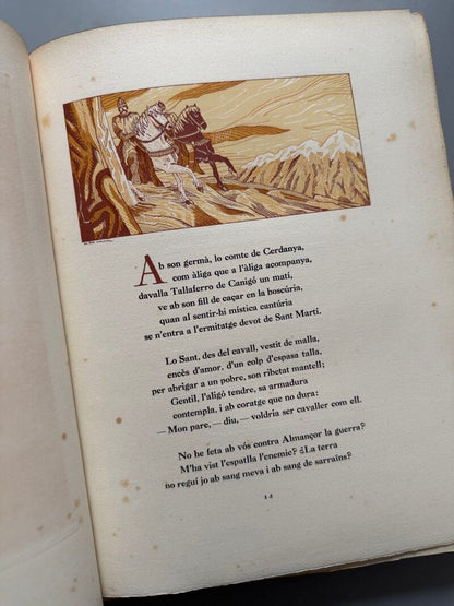 Canigó, Jacinto Verdaguer (ejemplar nº48) - Editorial Orbis, 1931