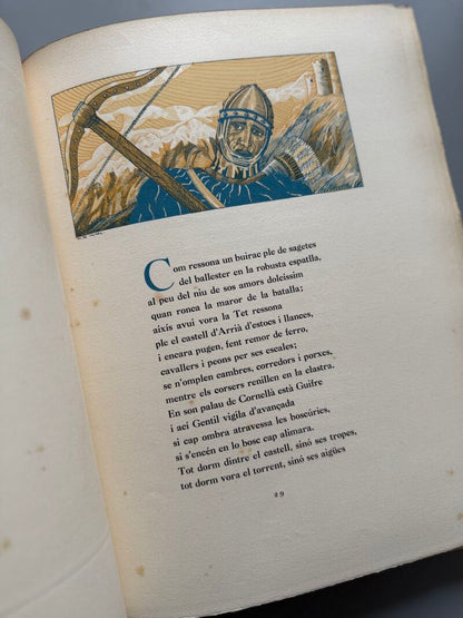 Canigó, Jacinto Verdaguer (ejemplar nº48) - Editorial Orbis, 1931